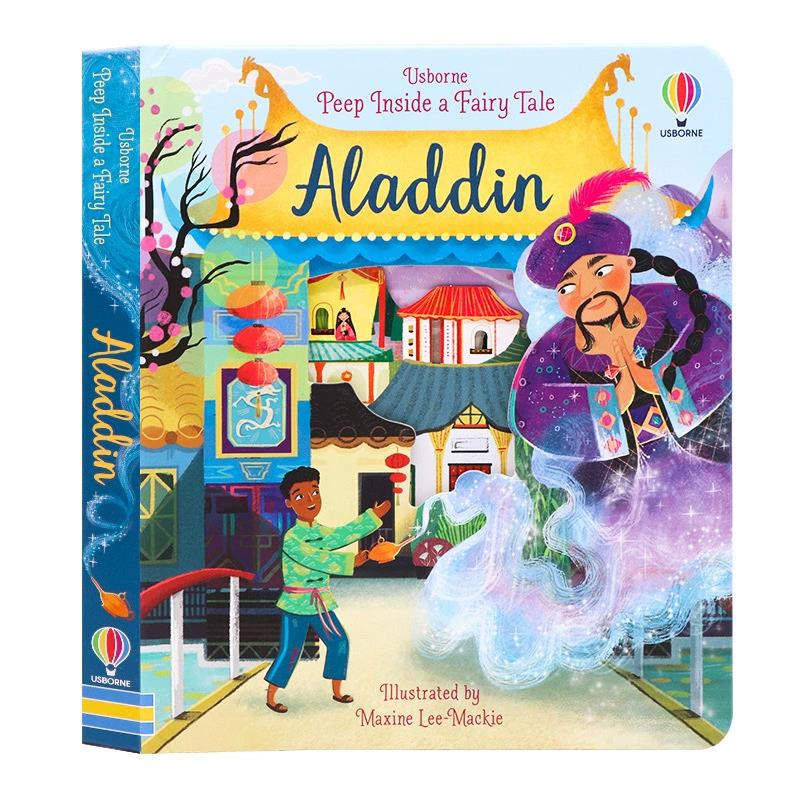 Kids Education Story - Usborne Peep Inside Peri Masalı Aladdin