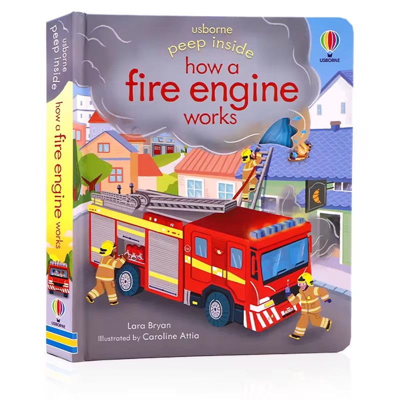 Kid Education - Usborne Yangın Söndürme Aracının Nasıl Çalıştığıyla