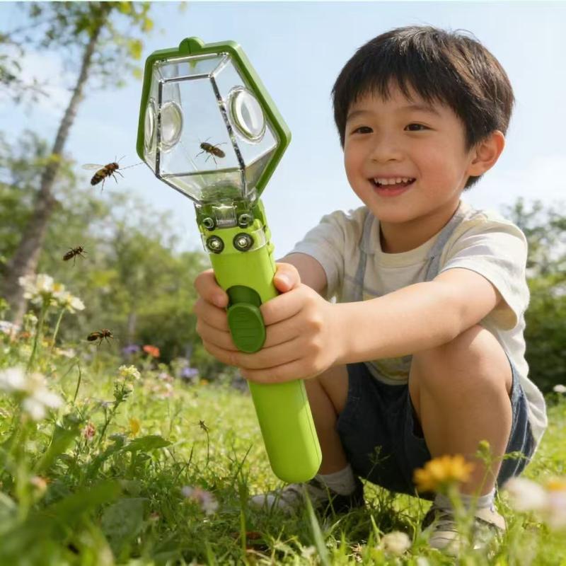 Kids Outdoor Education - 2X Büyüteç Böcek Yakalayıcı Böcek Gözlemcisi