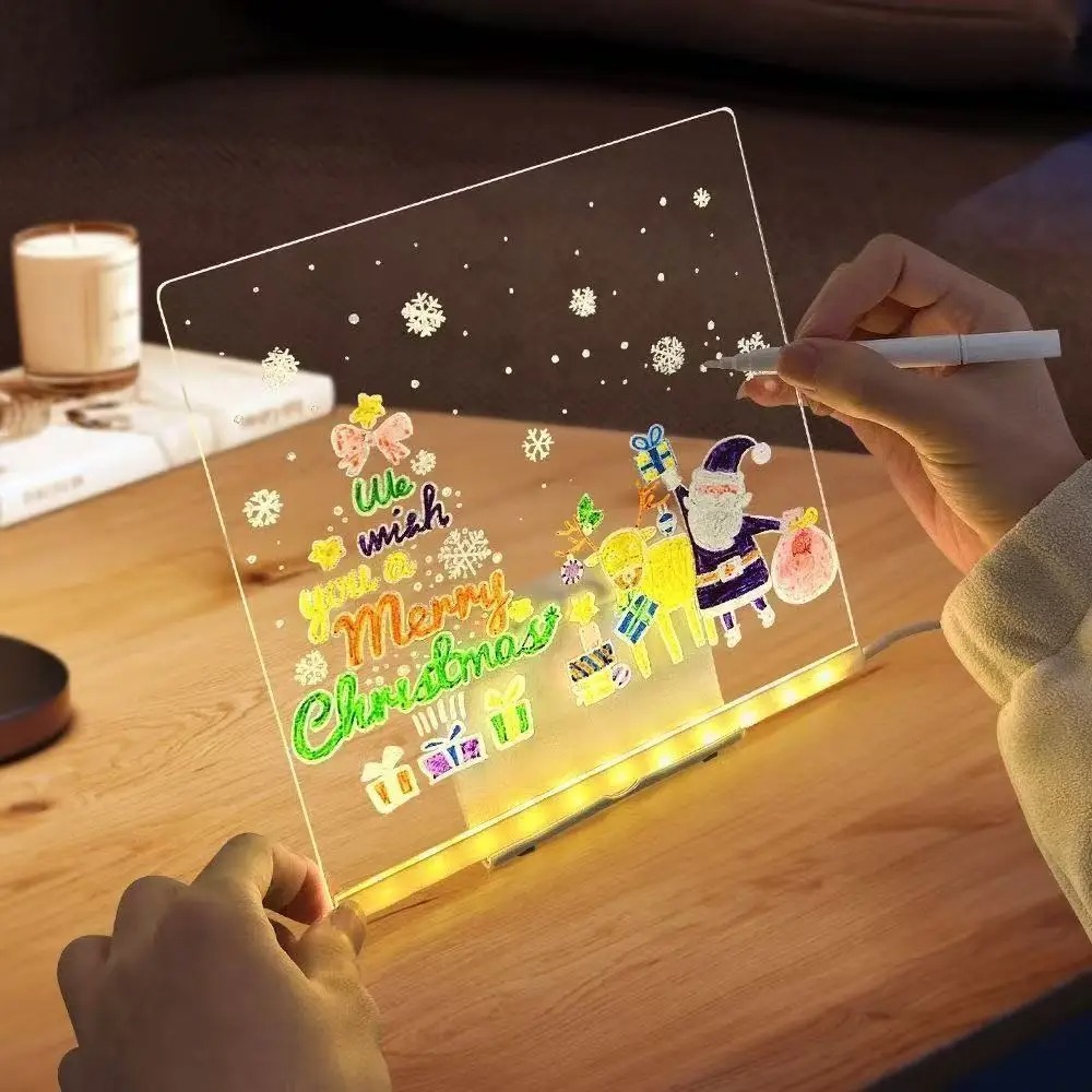 Kids Education Tablets - Magic Glow Çocuk Çizim Tahtası: Yeniden