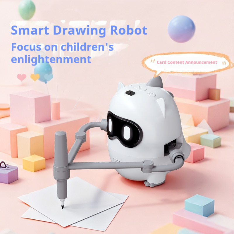 Kid Education - Genel Akıllı Dinozor Çizim Robotu Akıllı