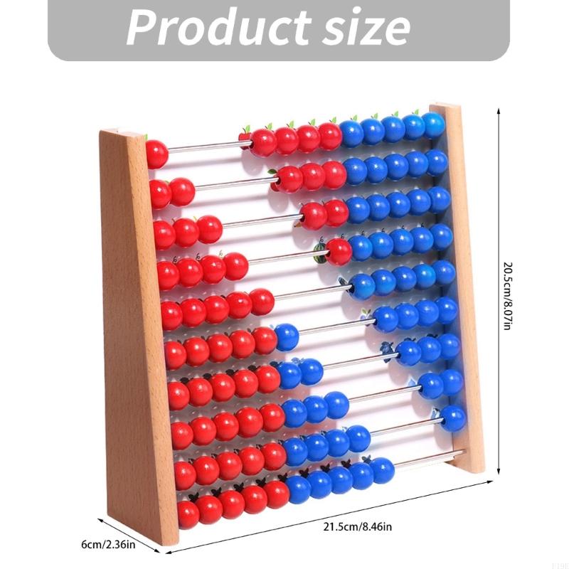 ve Okul Öncesi için Kırmızı ve - Abacus Counting Bead incelemesi ve fiyatı