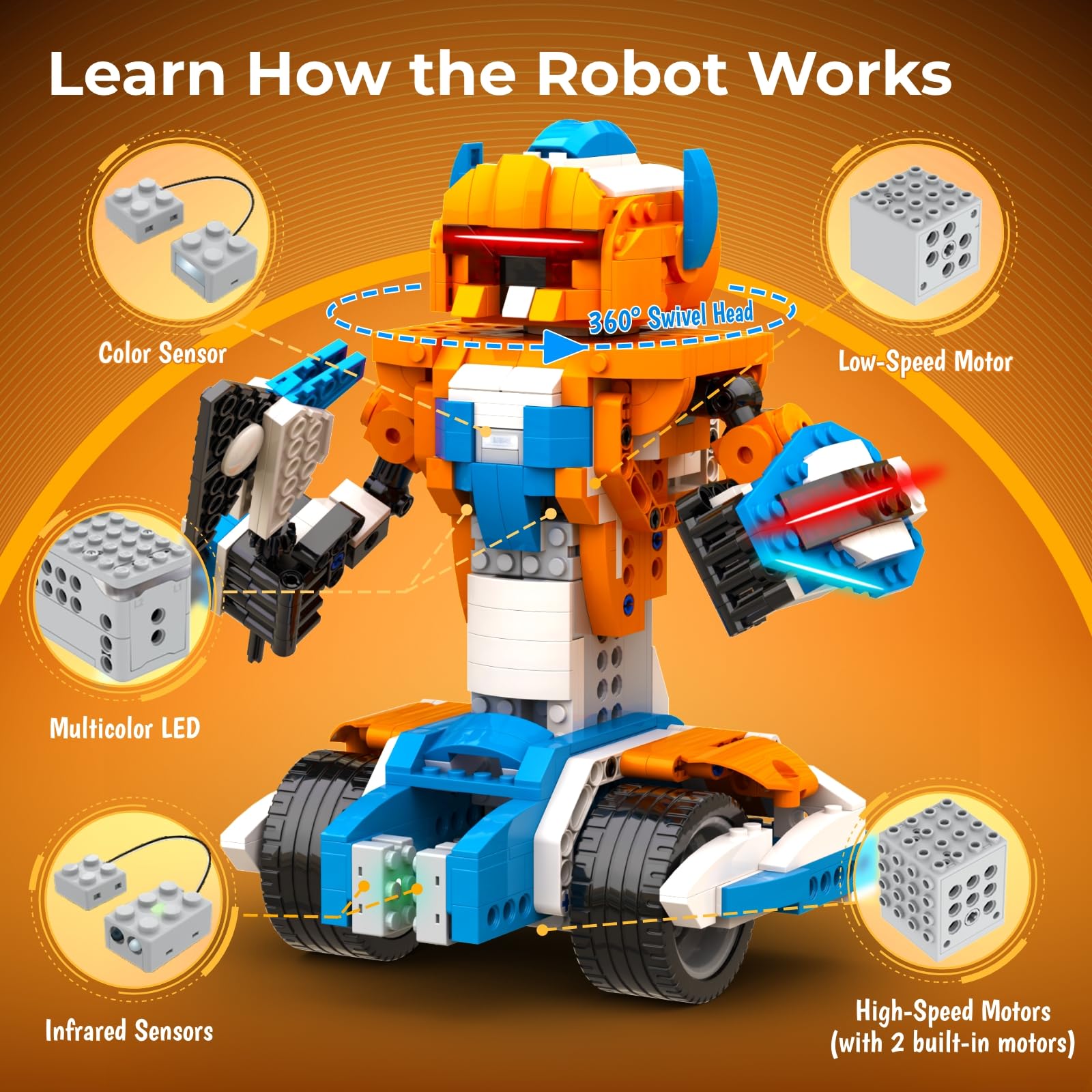Apitor Robot X Yapı Seti 12'si - Kids Education Free App incelemesi ve fiyatı