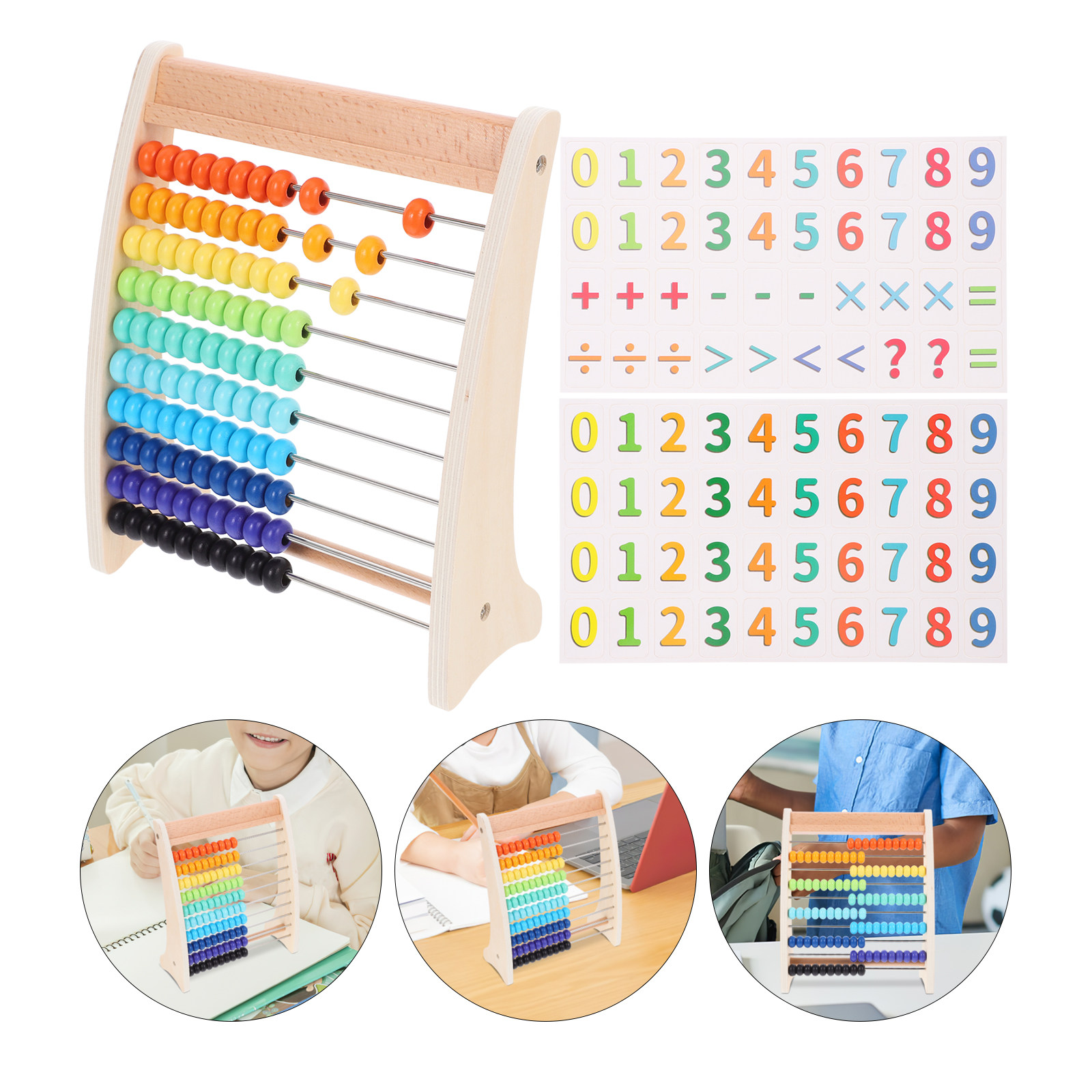 1 Set Çocuk Eğitici Abaküs Ahş - Abacus Counting Bead incelemesi ve fiyatı