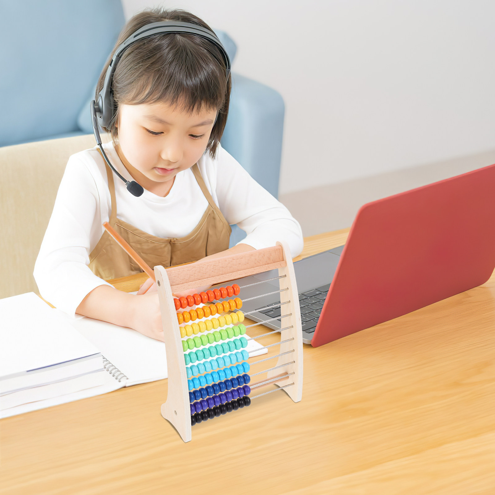 1 Set Çocuk Eğitici Abaküs Ahş - Abacus Counting Bead incelemesi ve fiyatı