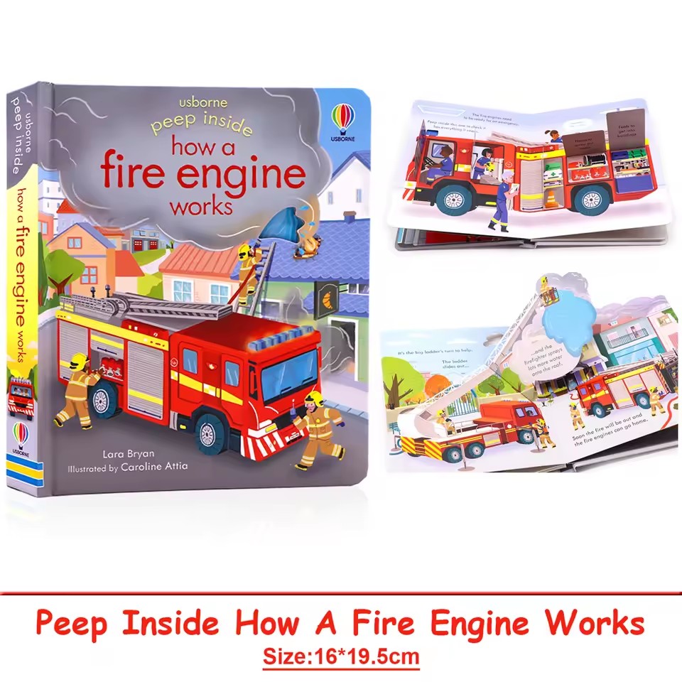 Usborne Yangın Söndürme Aracın - Kid Education incelemesi ve fiyatı
