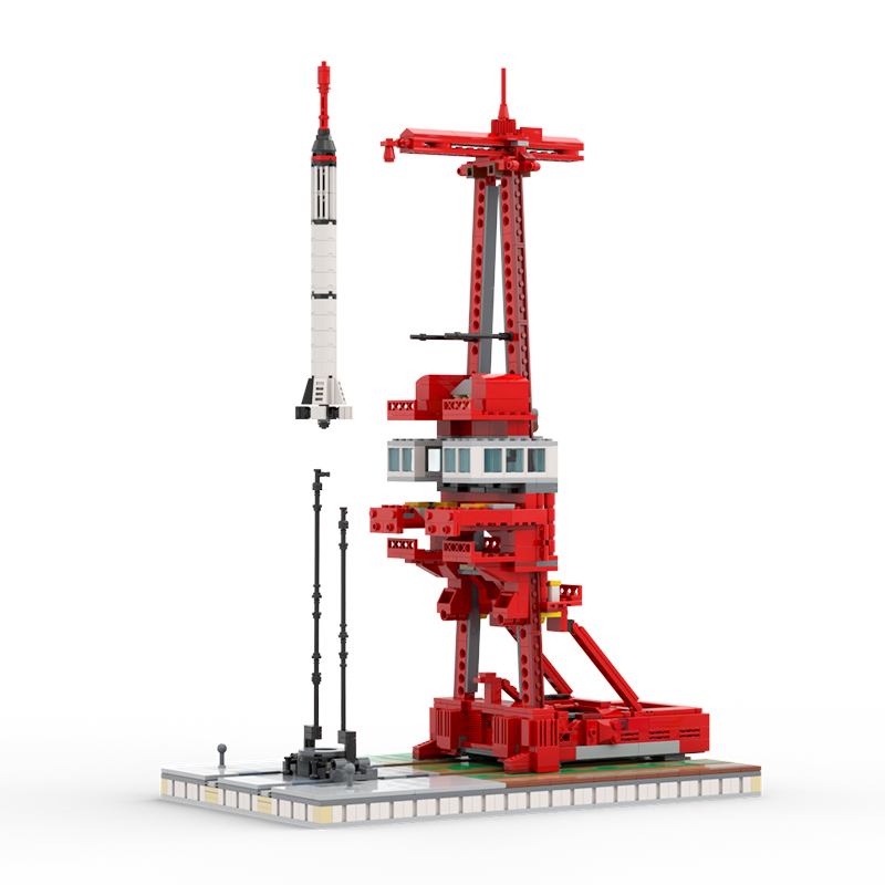 BuildMOC launchs-karmaşık spac - Kids Education Pdf incelemesi ve fiyatı