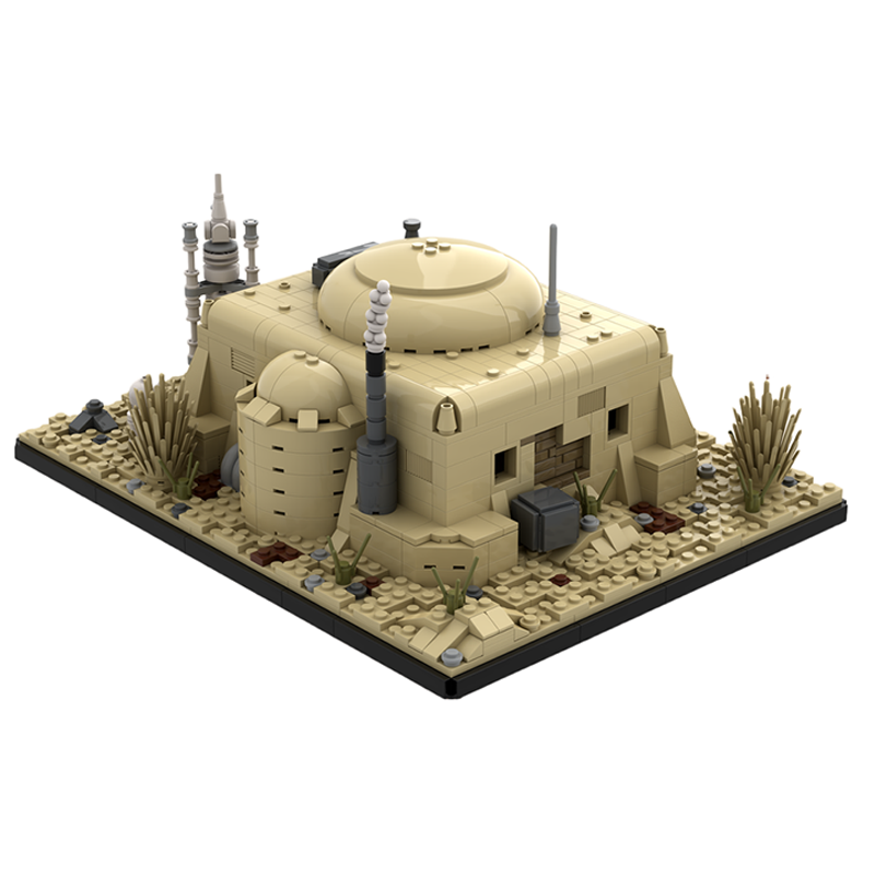 932 parça MOC SW Obi Wan S Hut - Kids Education Pdf incelemesi ve fiyatı