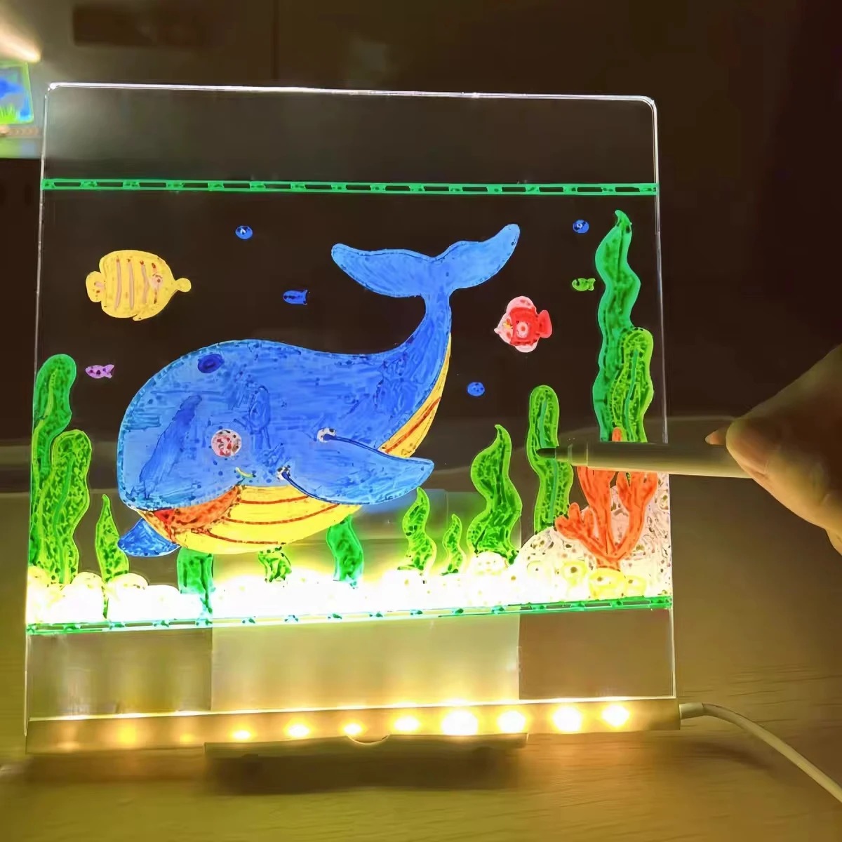 Magic Glow Çocuk Çizim Tahtası - Kids Education Tablets incelemesi ve fiyatı
