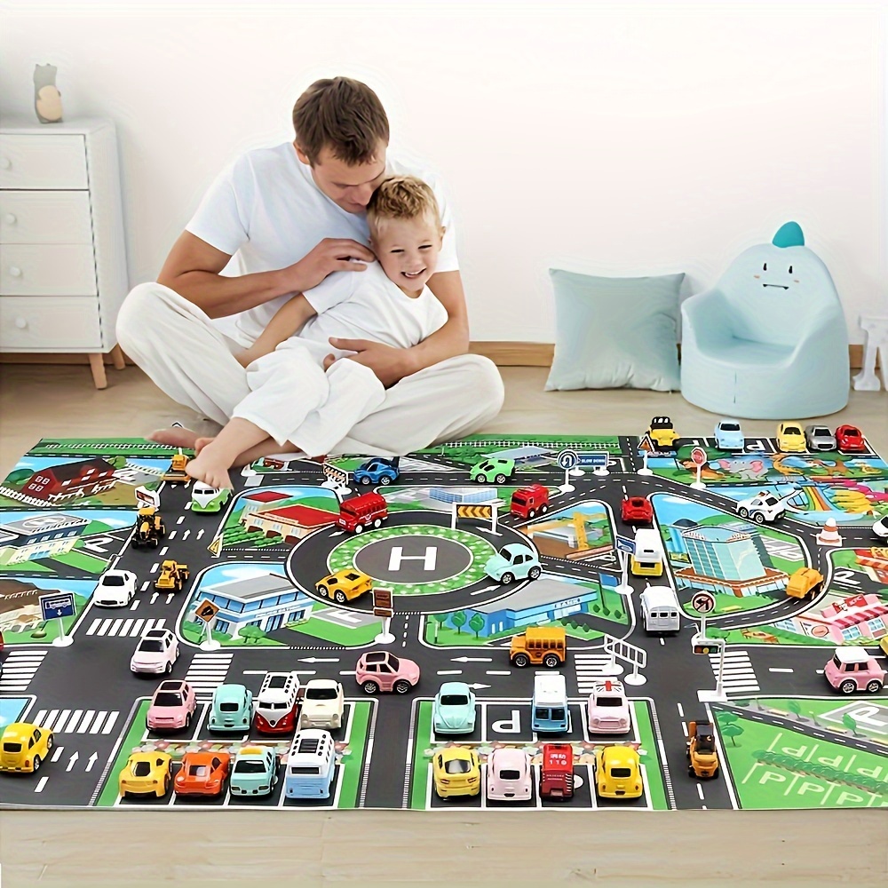 1 adet, şehir trafik oyun matı - Kids Educational Game incelemesi ve fiyatı
