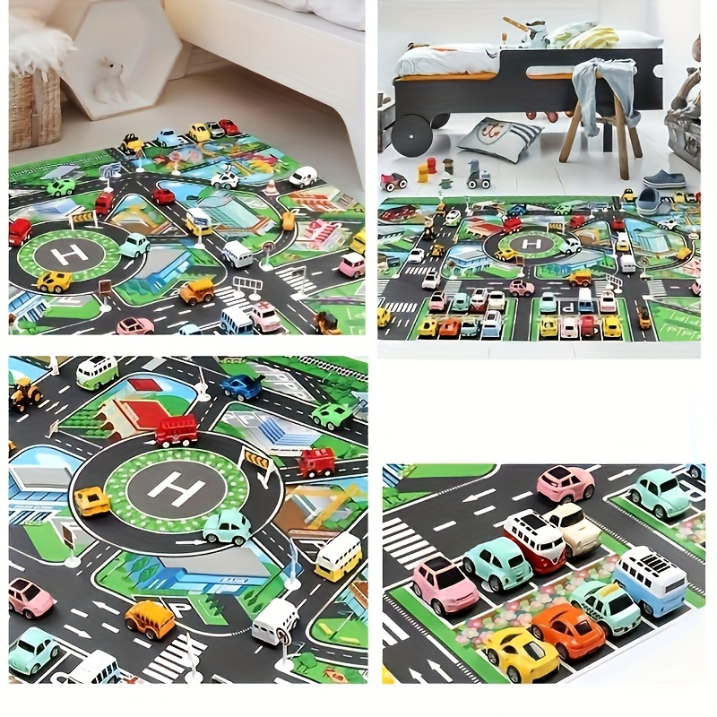 1 adet, şehir trafik oyun matı - Kids Educational Game incelemesi ve fiyatı