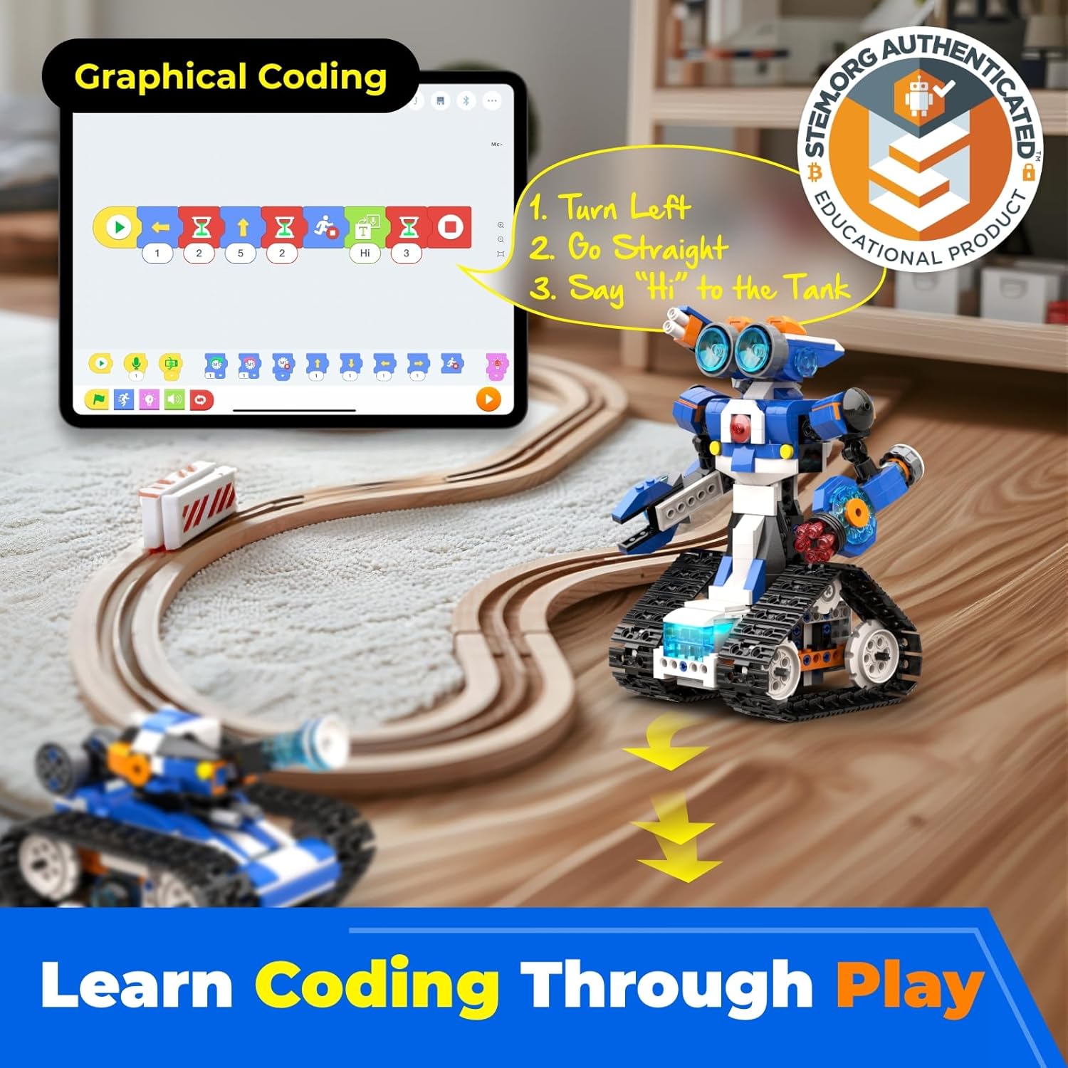 Apitor APP Kontrolü STEM Robot - Kids Education Free App incelemesi ve fiyatı