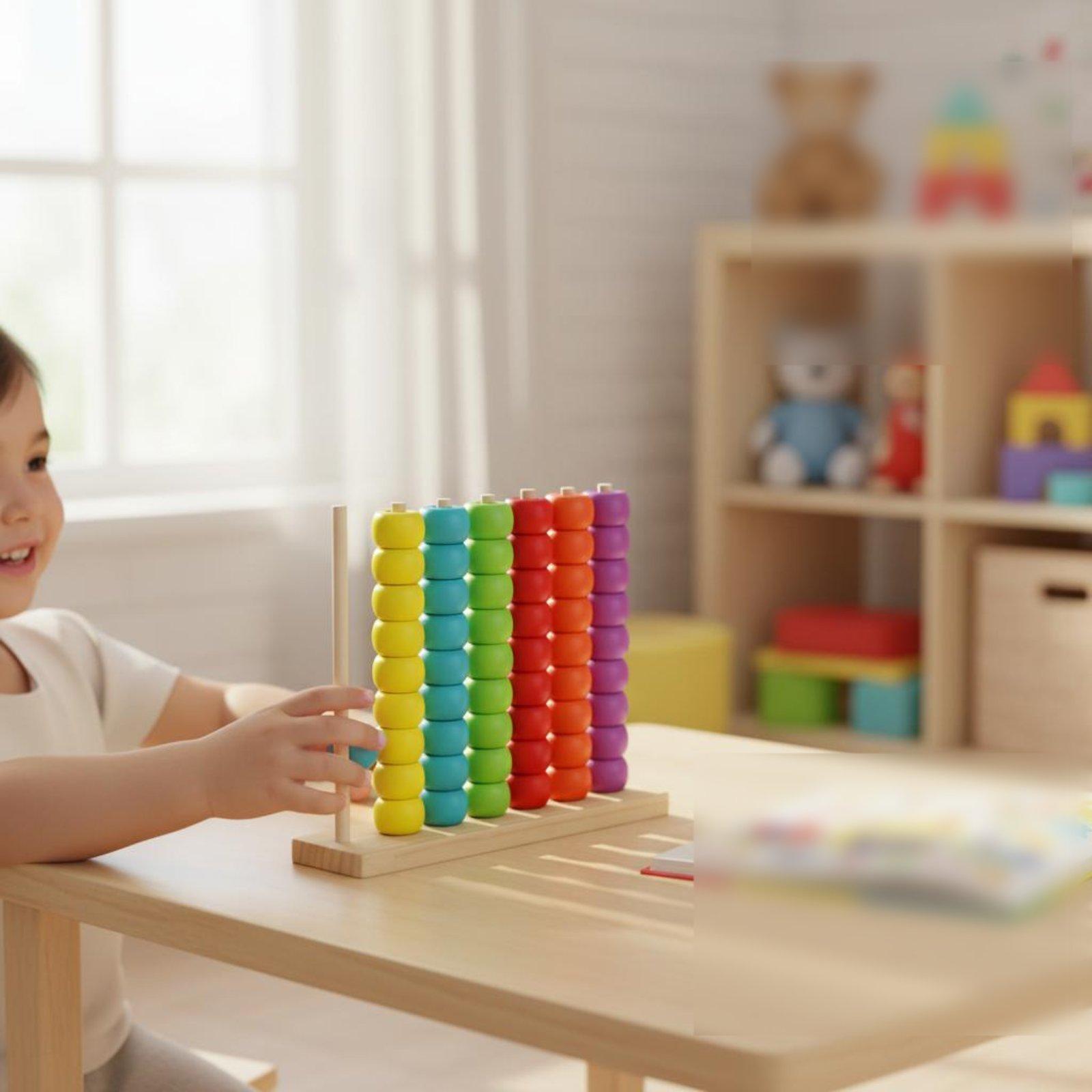 Renkli Abaküs Renk Gölgesi Tan - Abacus Counting Bead incelemesi ve fiyatı
