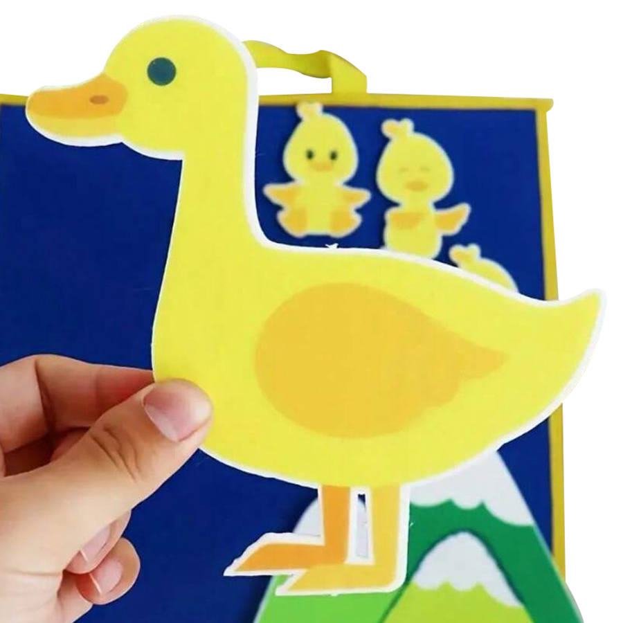 Beş Küçük Ördek Keçe Hikaye Se - Kids Education Story incelemesi ve fiyatı