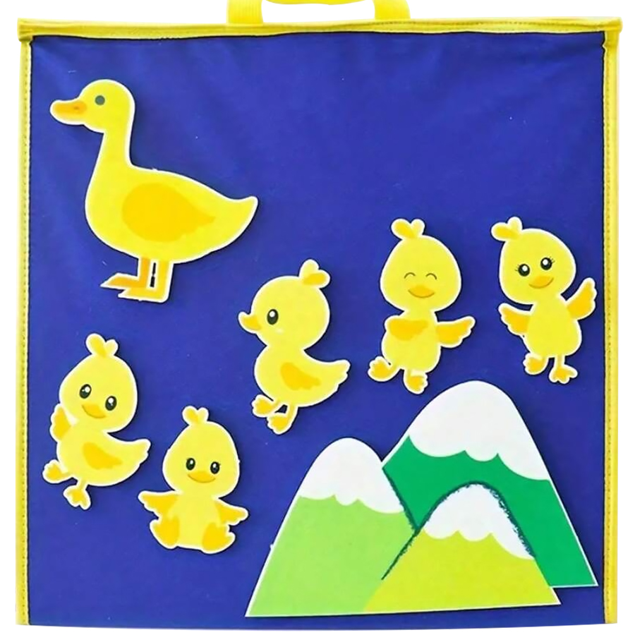 Beş Küçük Ördek Keçe Hikaye Se - Kids Education Story incelemesi ve fiyatı