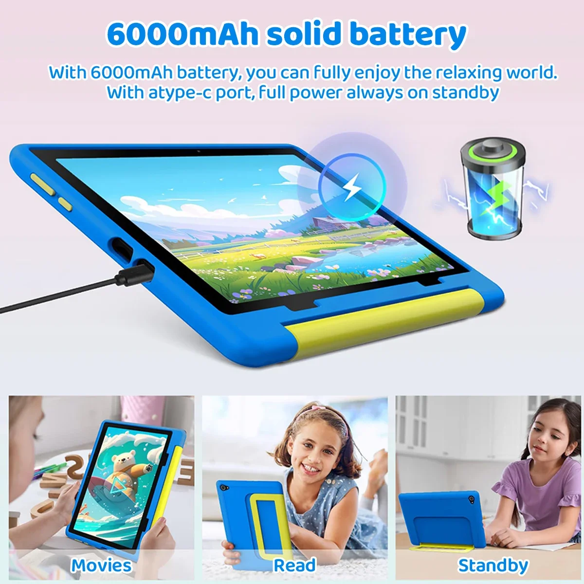 En Yeni Çocuk Tableti Android1 - Kids Education Tablets incelemesi ve fiyatı
