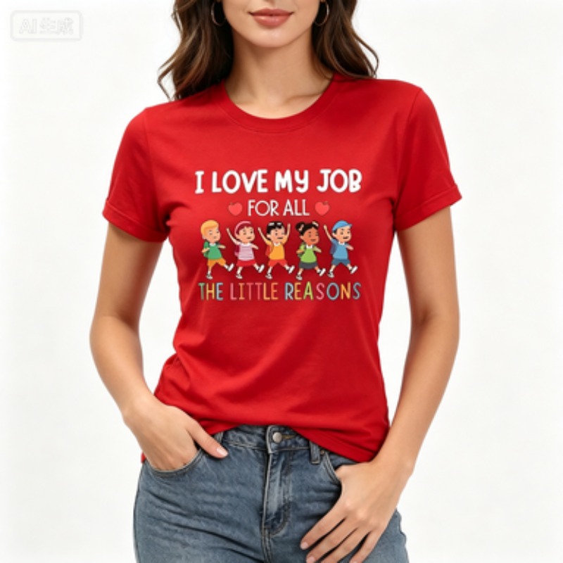 Kadınlar İçin Dar Kesim Tişört - Kids Education Jobs incelemesi ve fiyatı