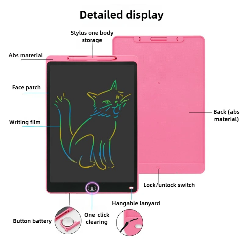 16/20 inç LCD çizim tahtasında - Kids Education Tablet incelemesi ve fiyatı